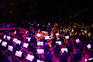 RB conducting the Malaysian Philharmonic Orchestra, Kuala Lumpur